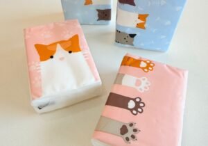 Pañuelos descartables gatitos