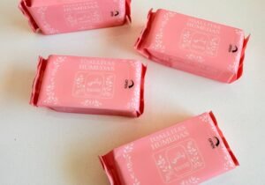 Toallitas húmedas mini rosa